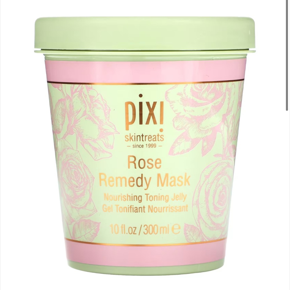 Pixi Rose Remedy Mask in Green and Pink